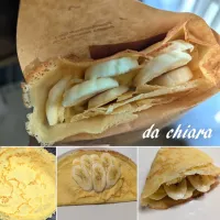 カスタードとバナナのクレープ|chiaraさん