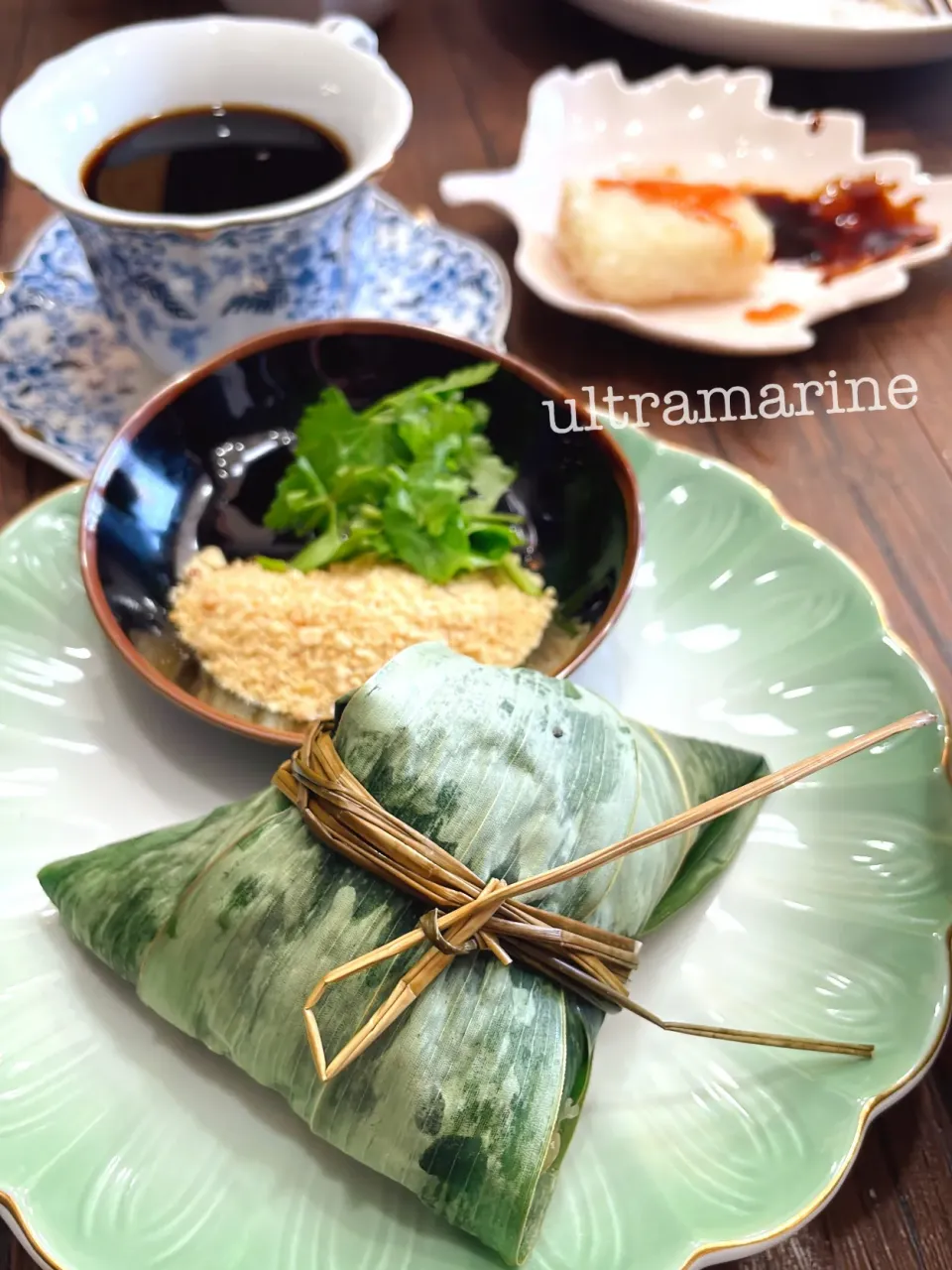 ＊山伏茸の食べ応え抜群、角煮風ちまき♪＊|ultramarineさん