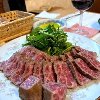 牛肉のタタキ| かおポンさん