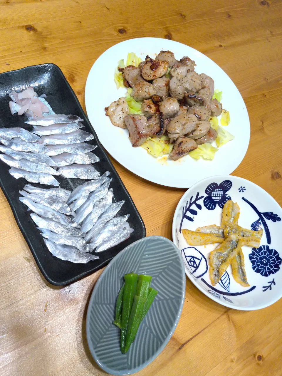 今日の晩ご飯です。|地蔵菩薩さん