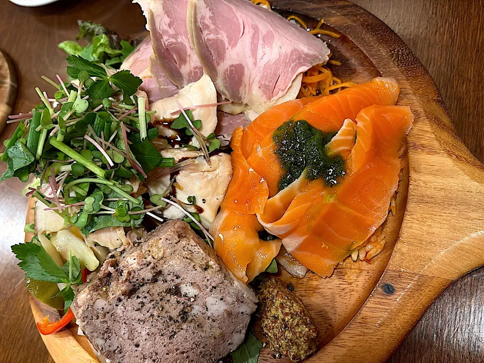 前菜盛り合わせ|たわしさん