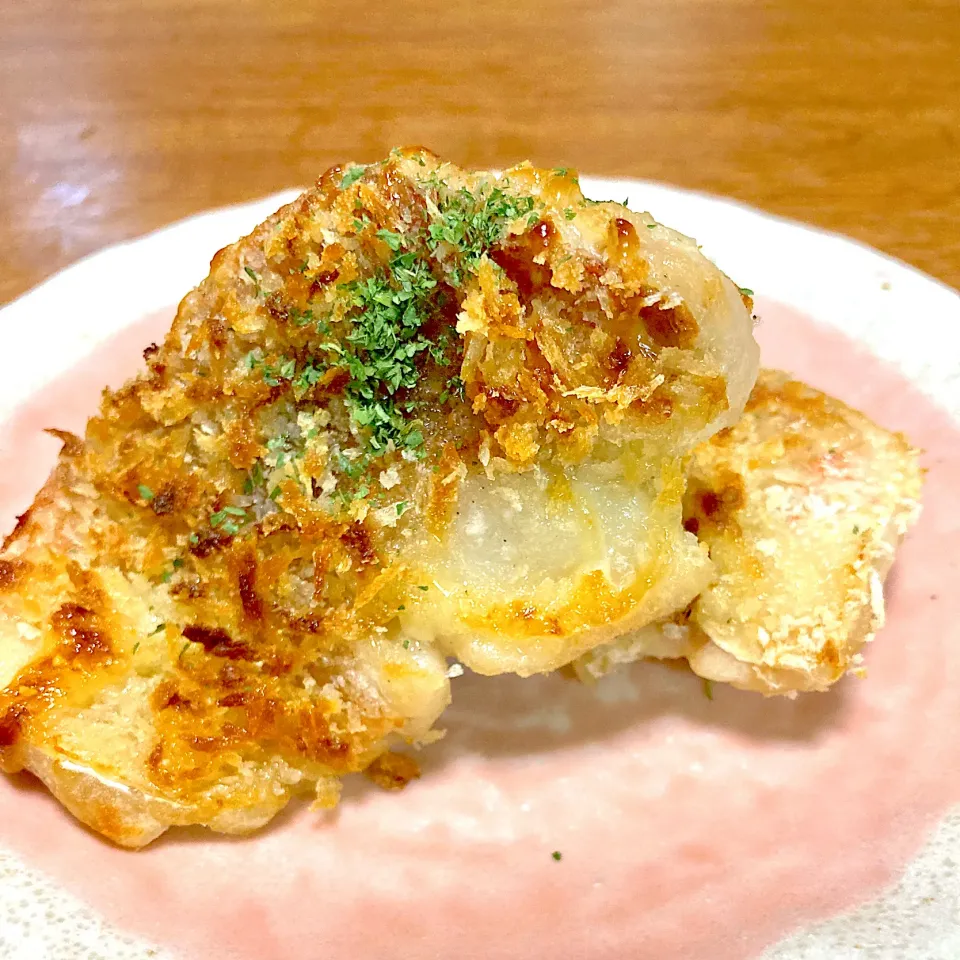 赤魚の味噌マヨパン粉焼き🍀|まいりさん