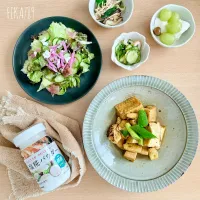 お肉やわらか チキンと厚揚げのカレー炒め|FIKA789さん