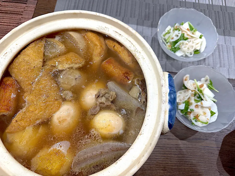 お留守番の夫に作った おでん🍢|sakuramochiさん
