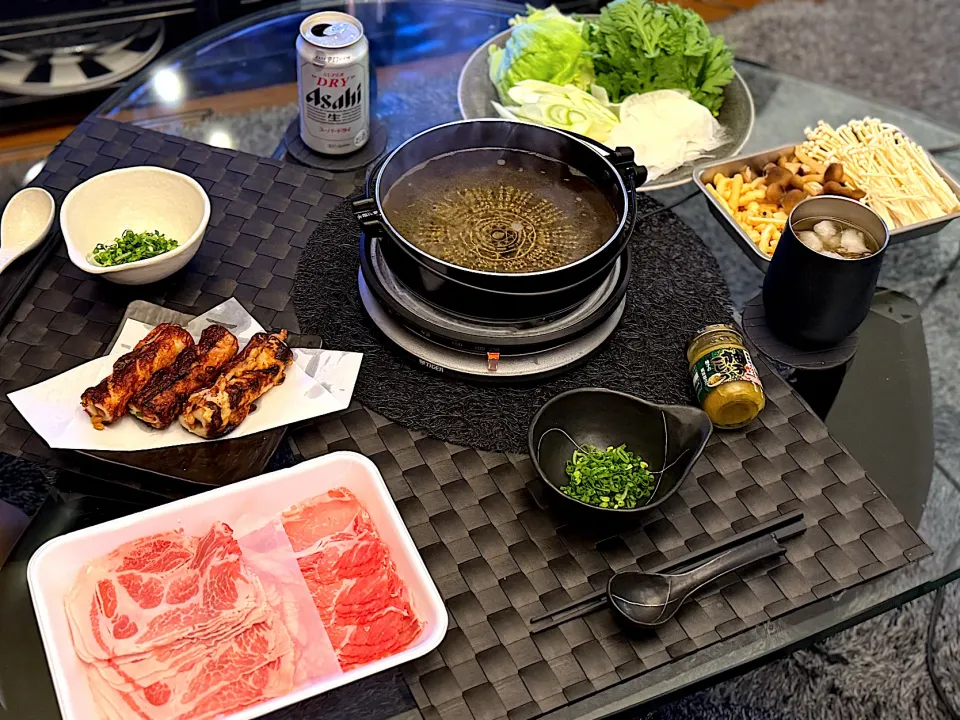 今夜の晩酌ごはんは豚しゃぶ🍲✨|yokoさん