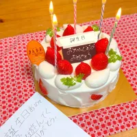 Birthday🎂with息子から✉️🙂‍↕️