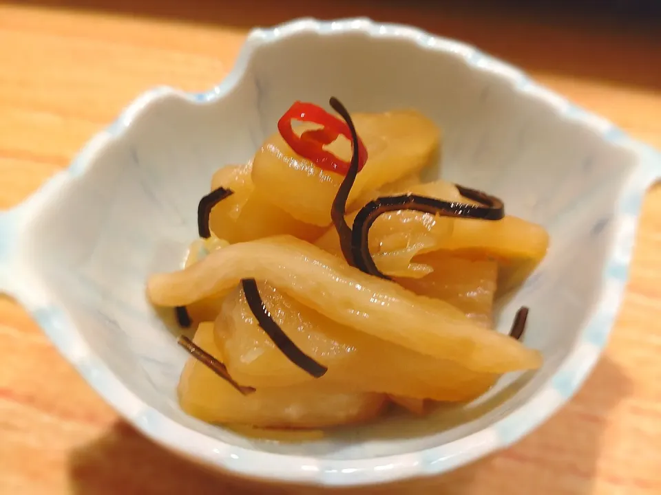 大根の醤油漬|ともさん