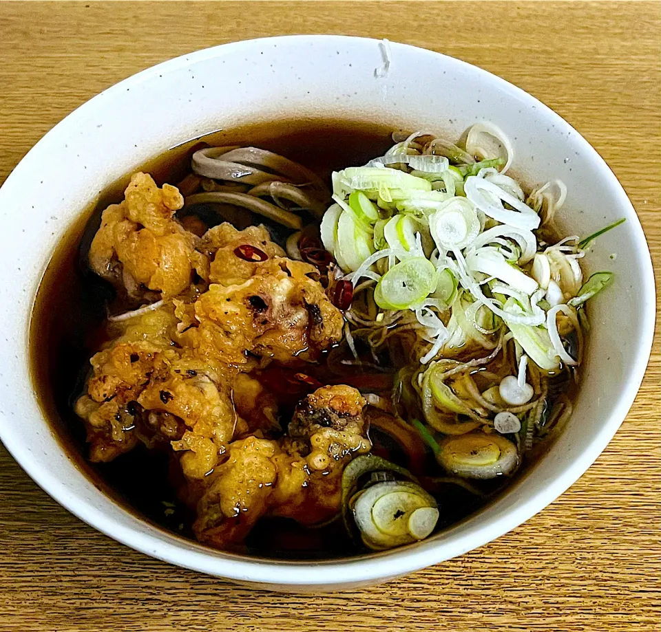 げそ天そば（太麺）|ゆうじ.さん