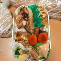 今日の旦那のお弁当|sacchan( ﾐΦﻌΦ)ฅさん