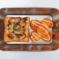 番茄乳酪吐司+芝士土豆球|Yilinさん