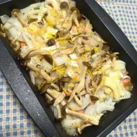 鮭と長芋のチーズ焼き|未空葉さん