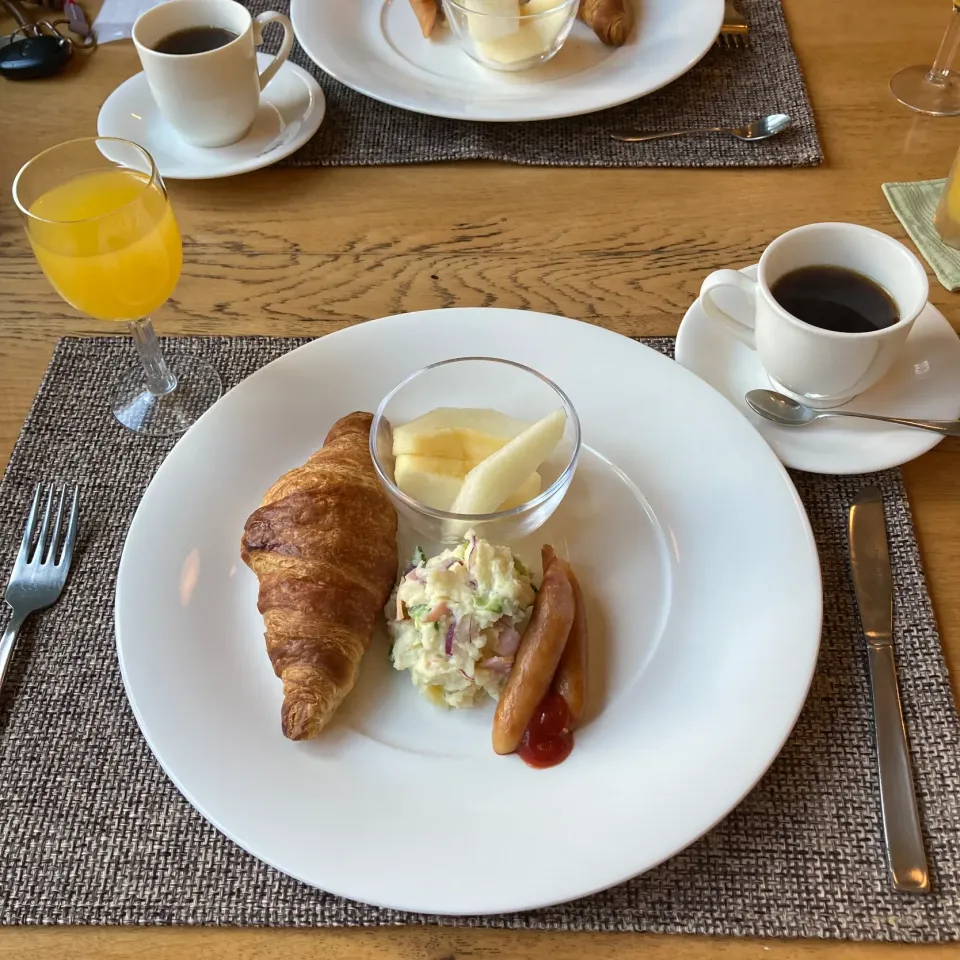 昨日の朝食|みんみんさん