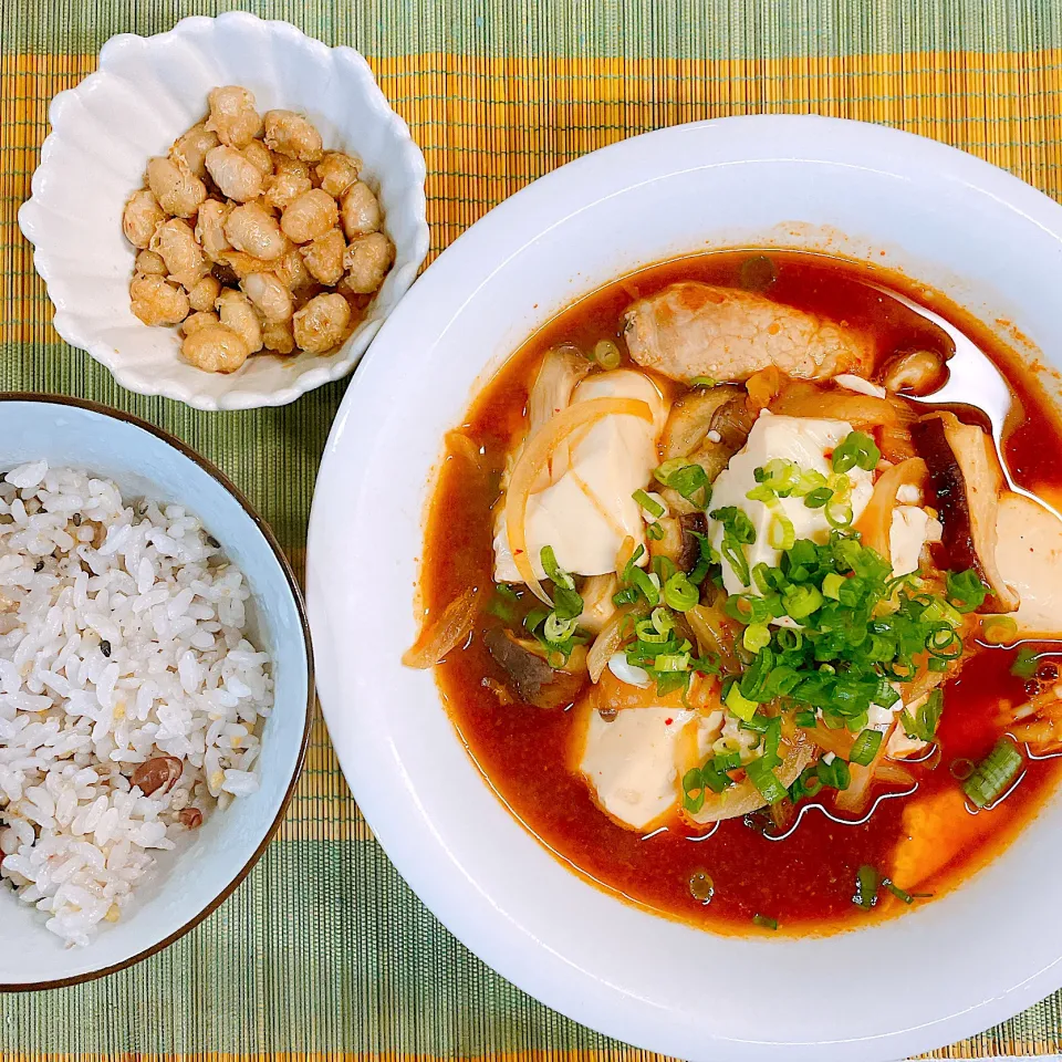 チゲ肉豆腐♡|まゆかさん