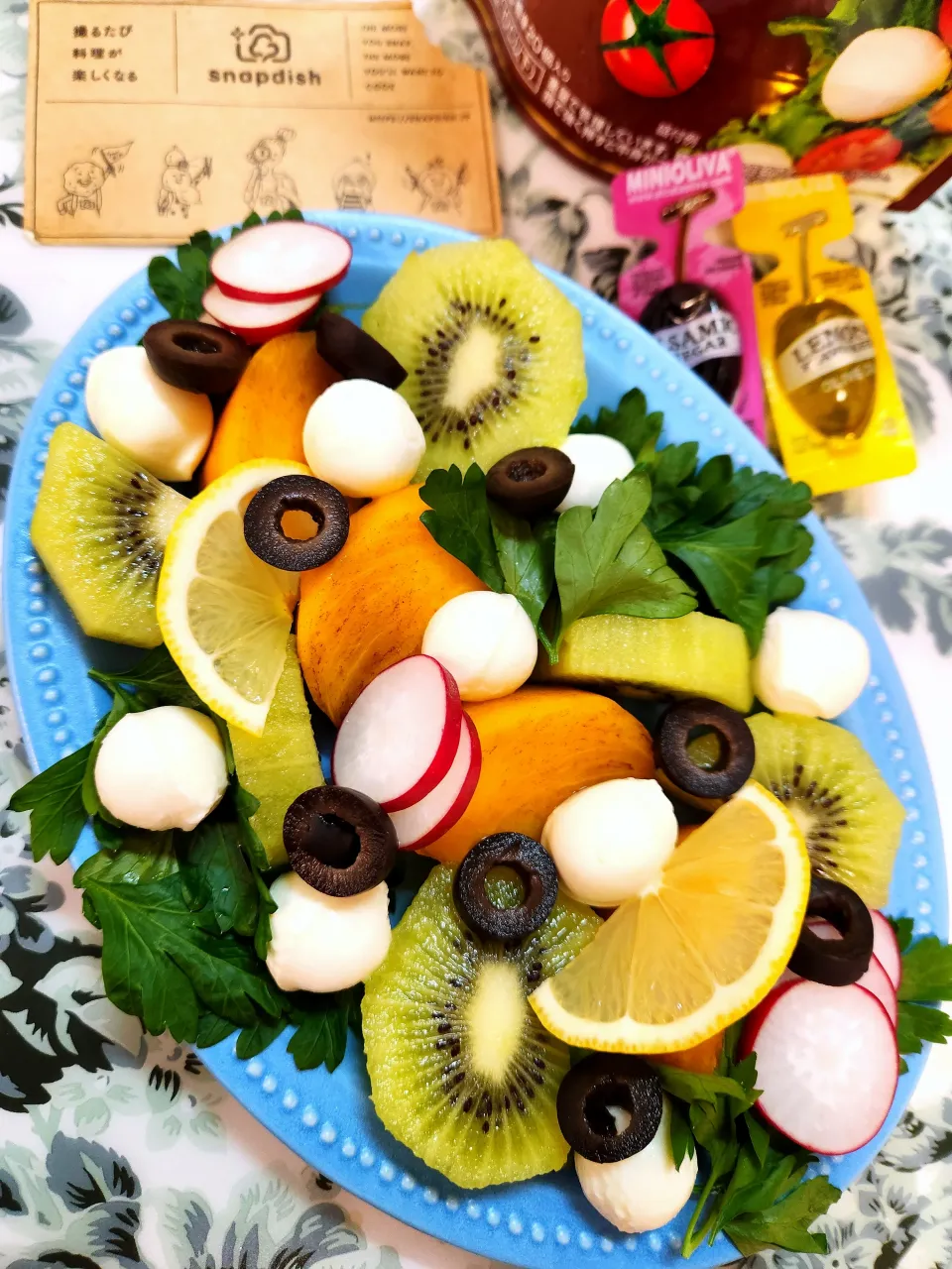 🔷旬の果実deビタミンC豊富なごちそうサラダ🥗🔷|@きなこさん