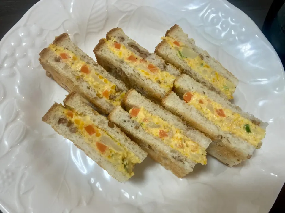 かぼちゃとポテトのサンドウィッチ|tatsuponさん