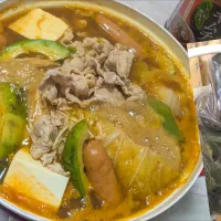 キムチアボ鍋|ひとみんΨ(*´∀｀)Ψさん