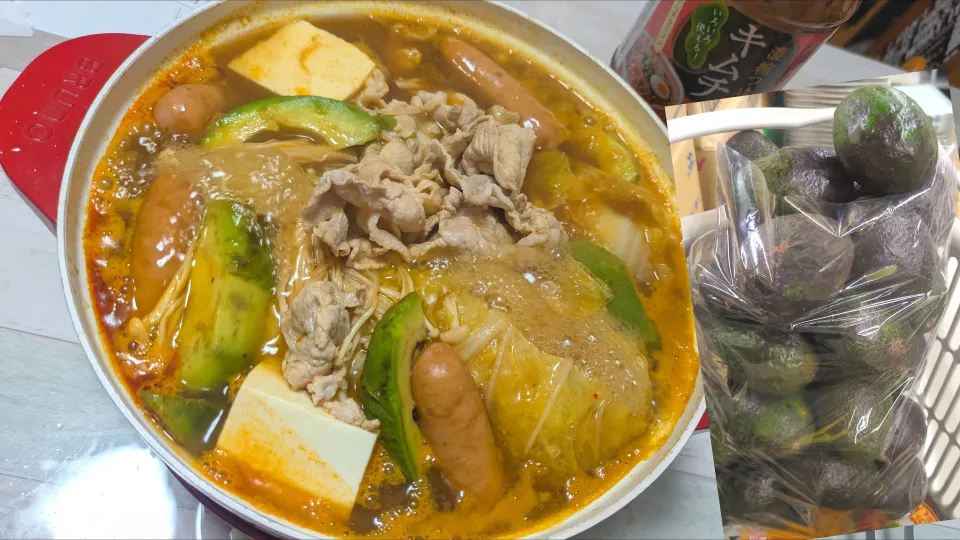 キムチアボ鍋|ひとみんΨ(*´∀｀)Ψさん