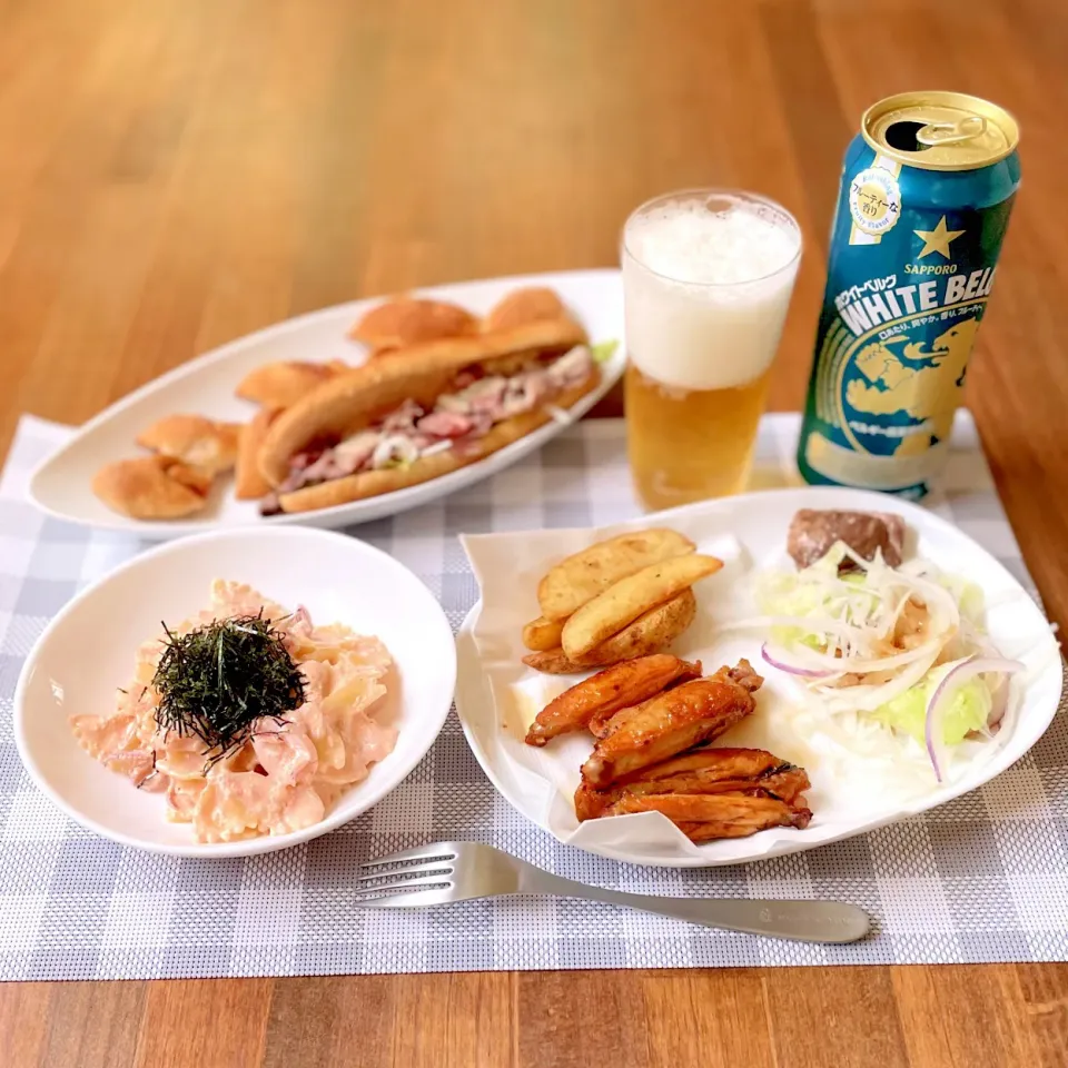 明太子クリームショートパスタ イカ入り|Ruotoさん