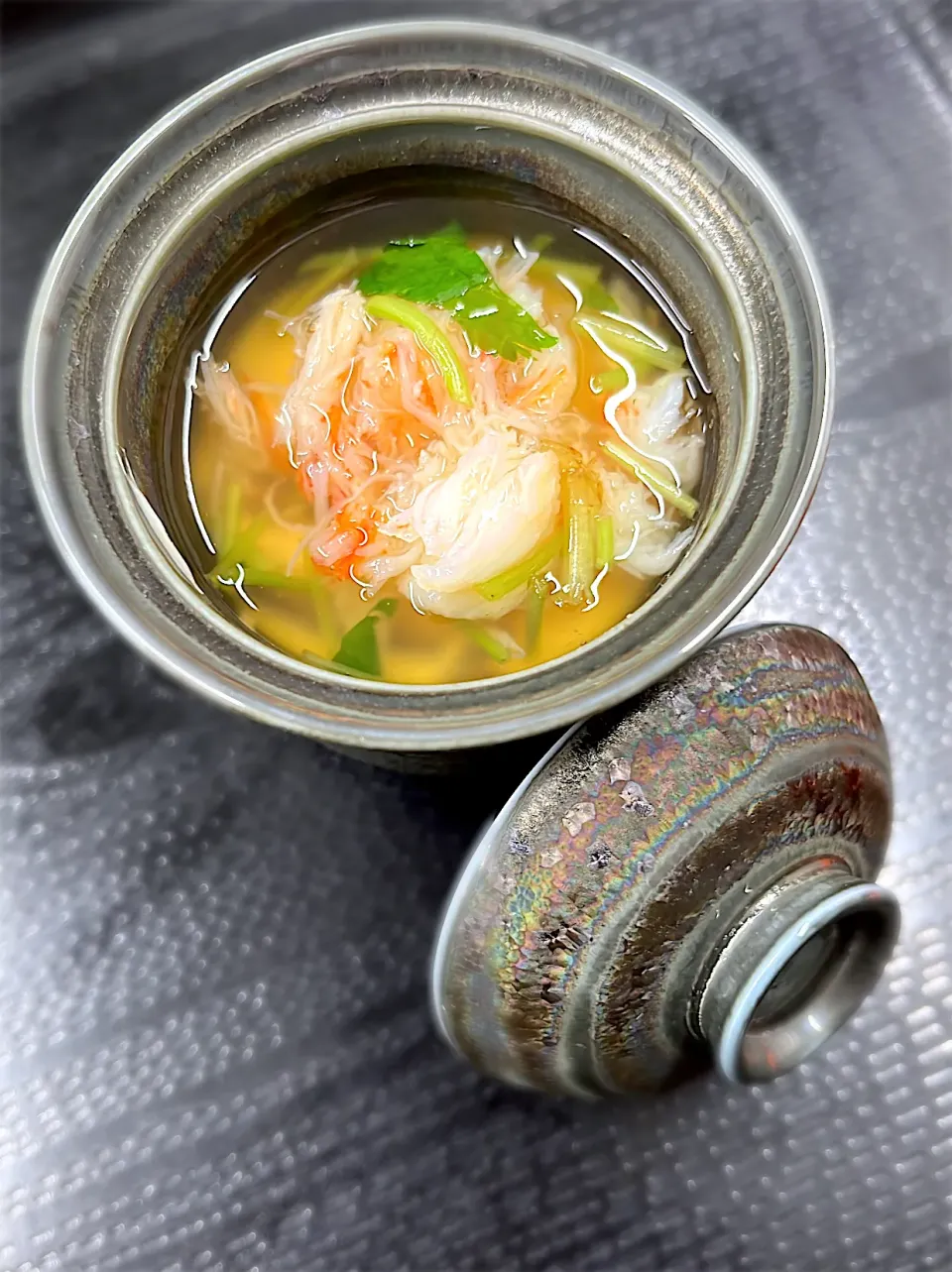 本日の吸い物代わり　蟹茶碗蒸し|料理長さん