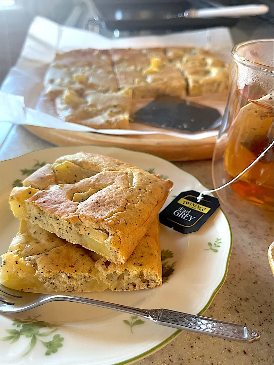 紅茶と林檎のケーキ米粉バージョン|chieko ♪さん