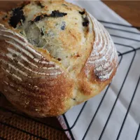 海藻と胡麻のカンパーニュ|おしみさん