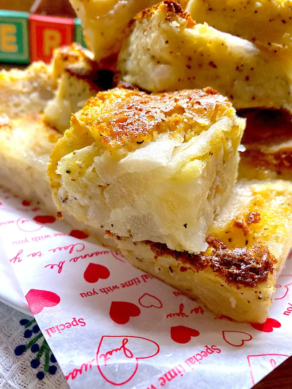 梨ヨーグルトケーキ|真珠きょうだいママさん