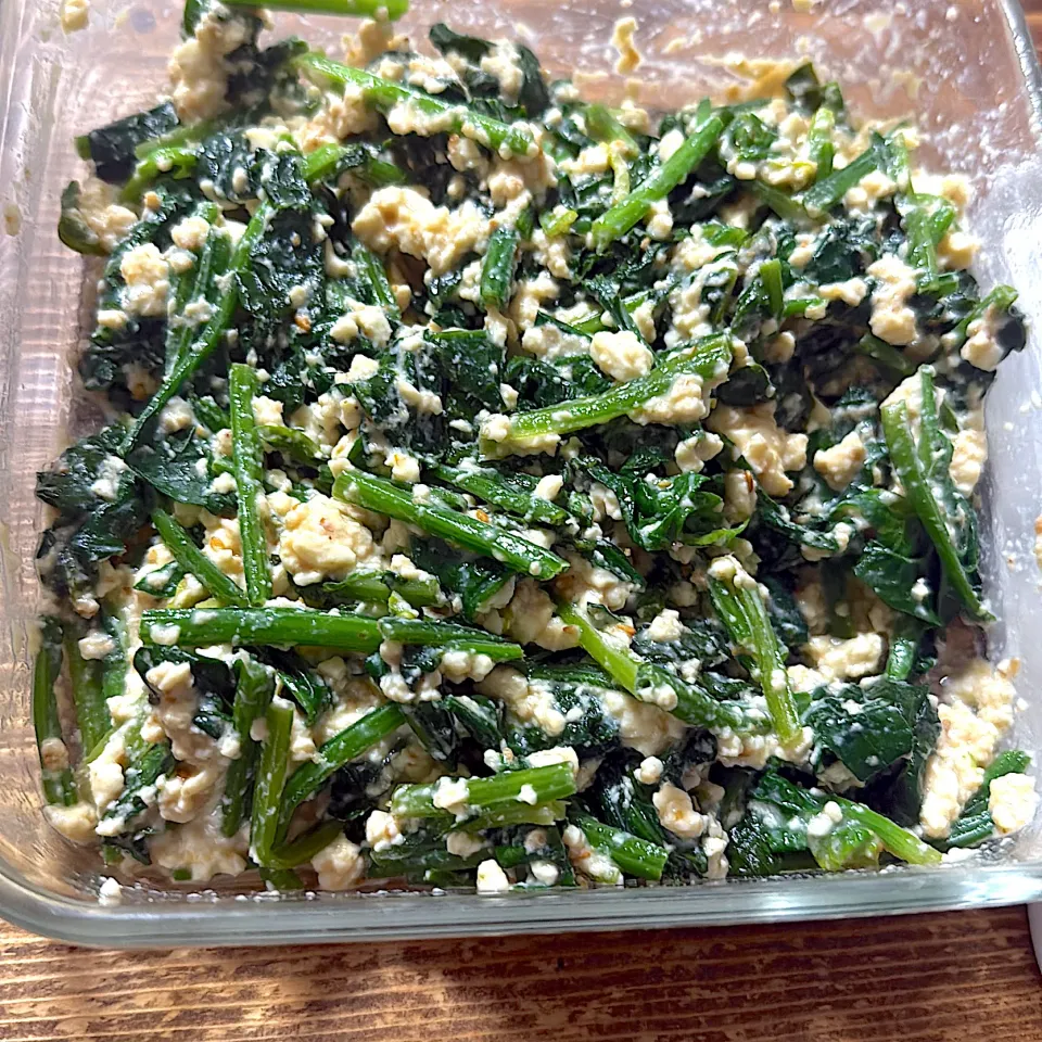 ほうれん草の白和え|gohan♡さん