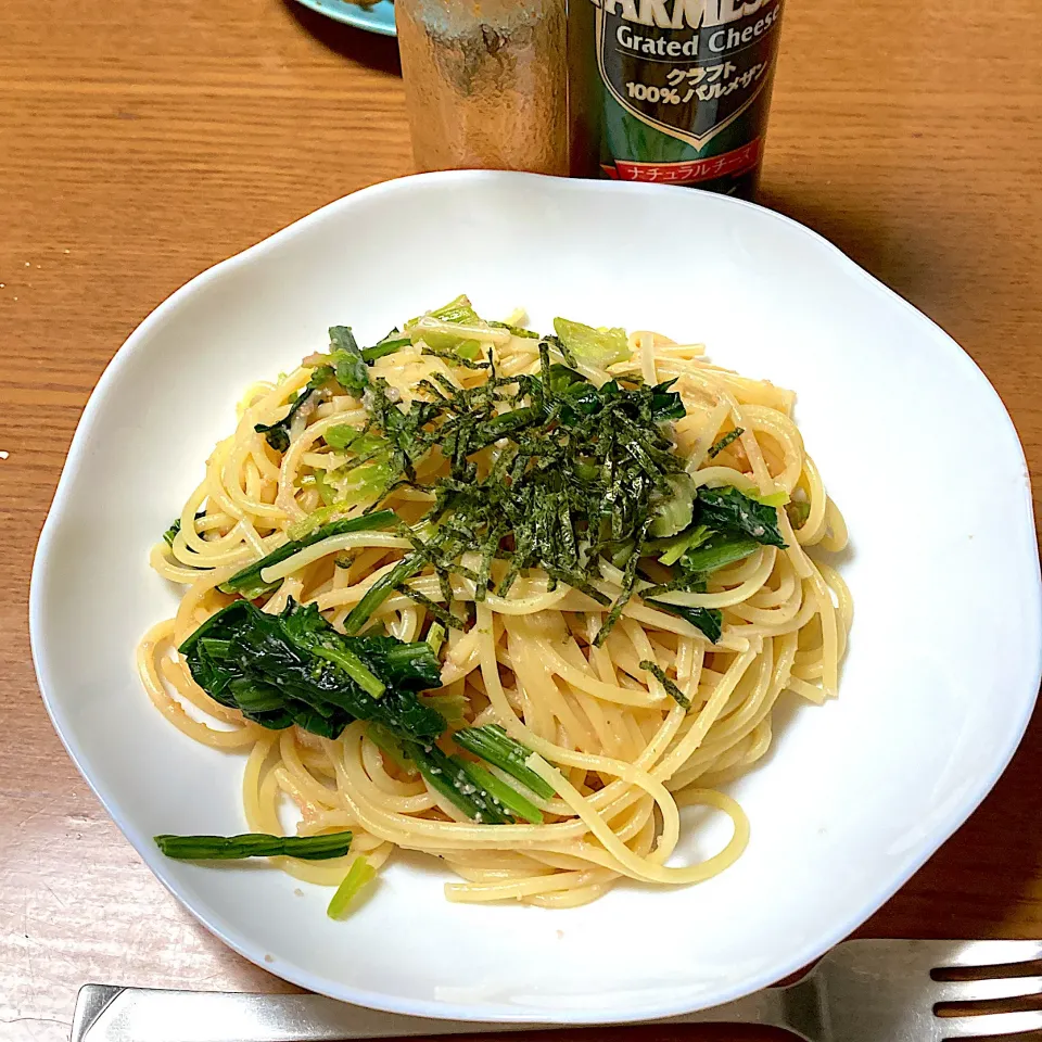 たらこスパゲッティ|みんみんさん