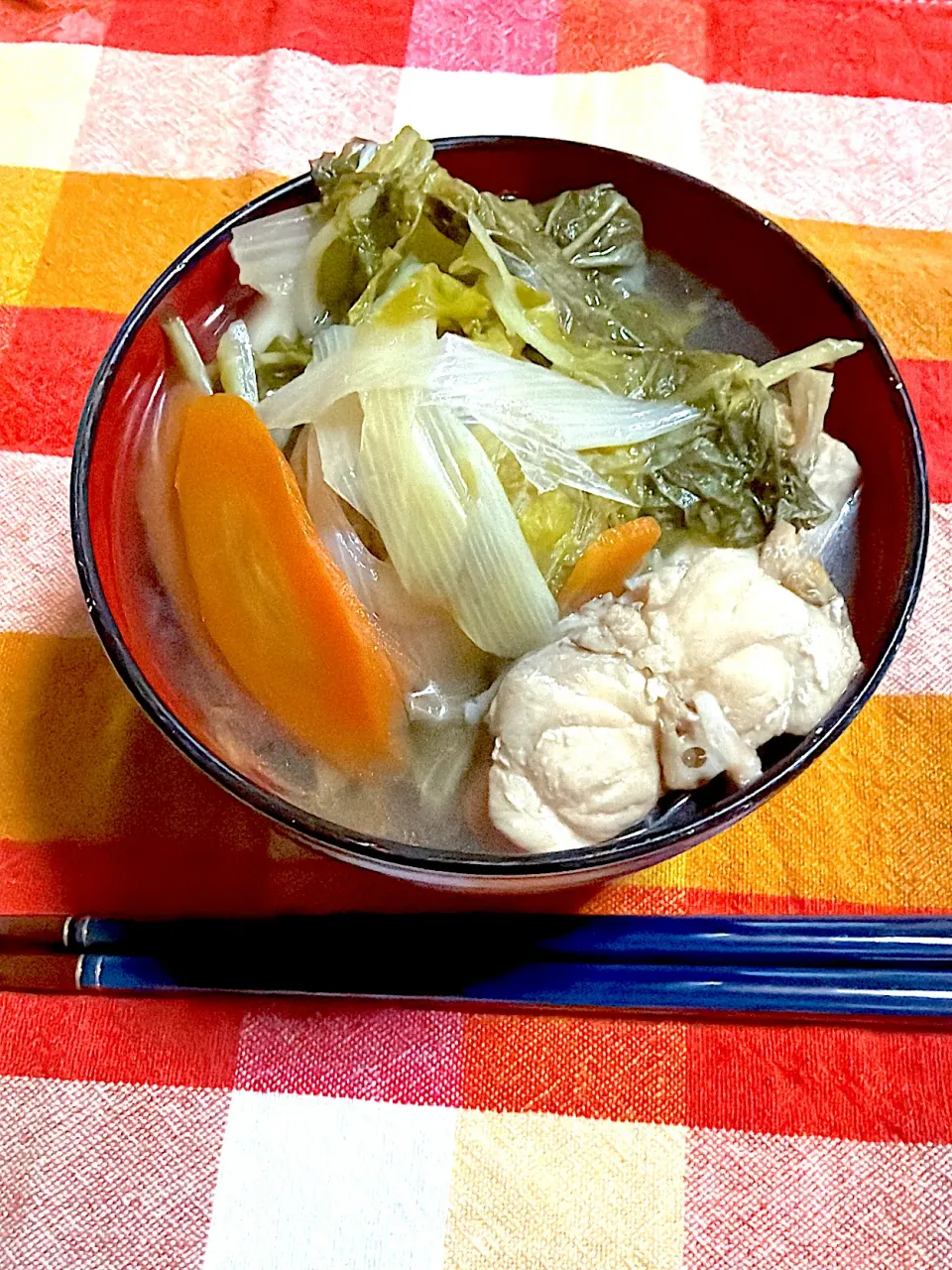 フグの野菜スープ|ハガネメンタルさん