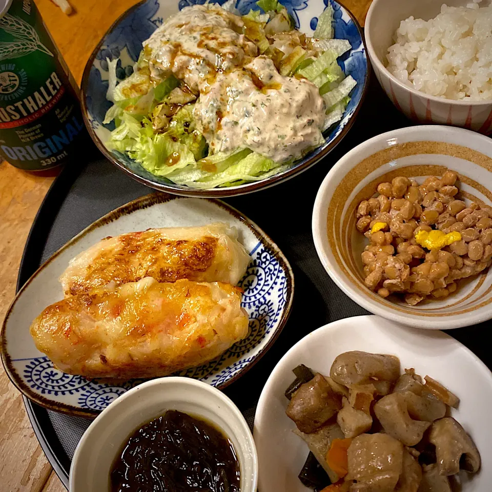 ポテサラのライスペーパー焼|bbaさん