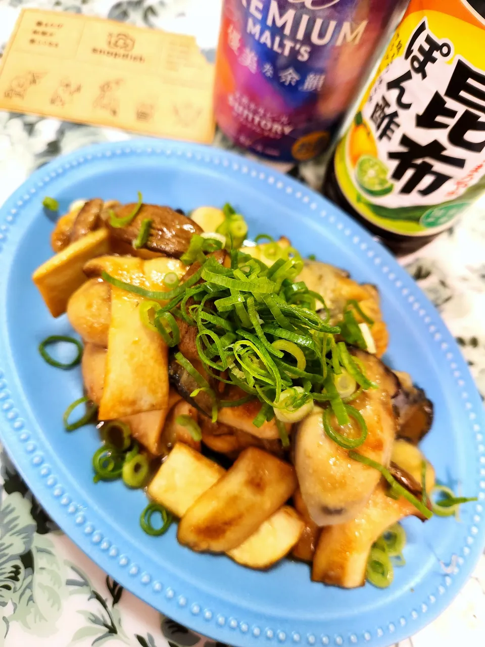 🔷dancyuレシピ　牡蠣のバタぽん炒め『牡蠣の日』🔷|@きなこさん