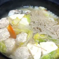 たらと鶏つみれの鍋|🍮ぷりぷりざえもん🍮さん