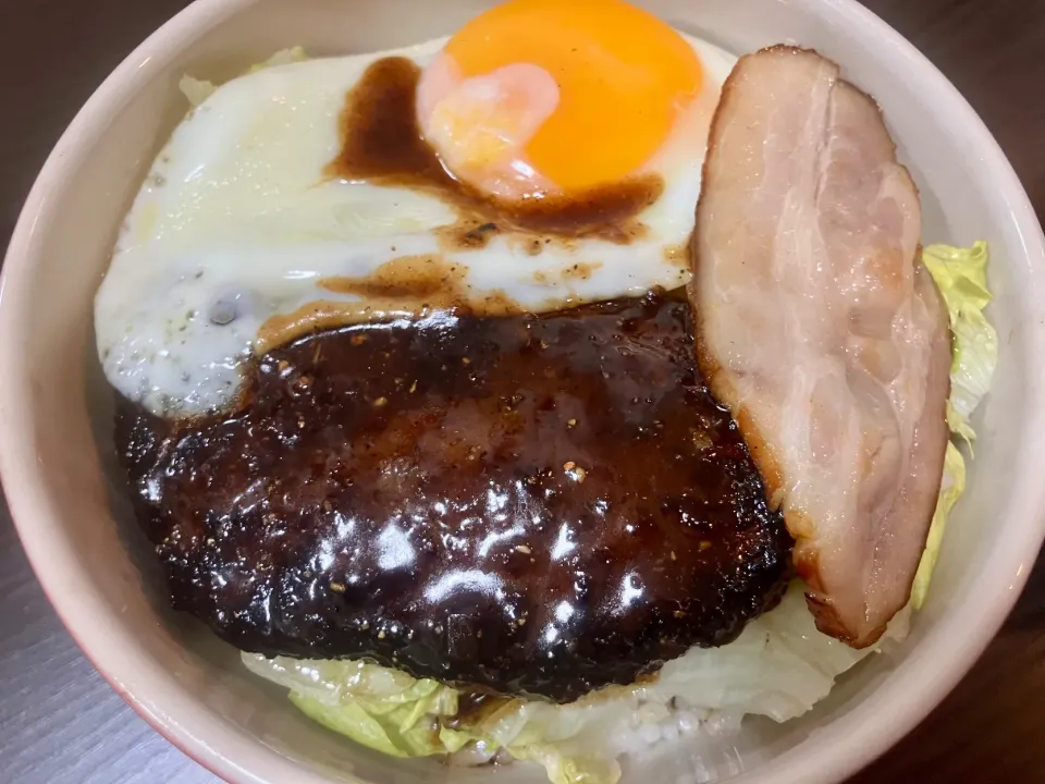 ロコモコ丼|tatsuponさん