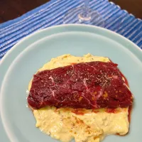 くじらのソテー  アボガドソース|setuさん