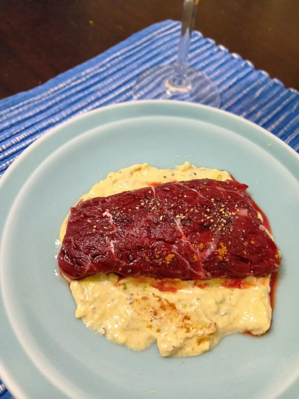 くじらのソテー  アボガドソース|setuさん