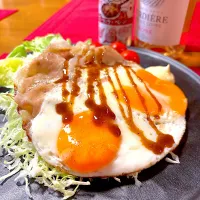 まりおさんの料理 豚ｴｯｸﾞ|おかちさん