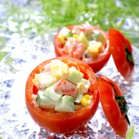 🍅トマトのカップサラダ🍅