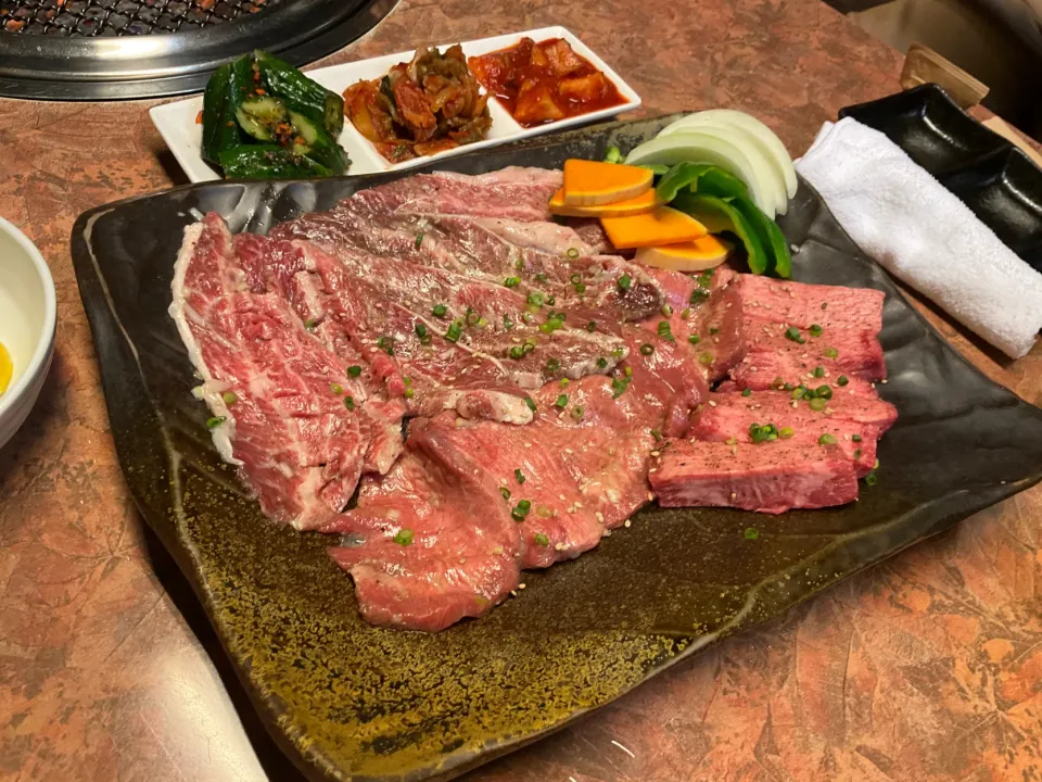 顔の肉３種　タン元　上たタン　ツラミ|Takeshi  Nagakiさん