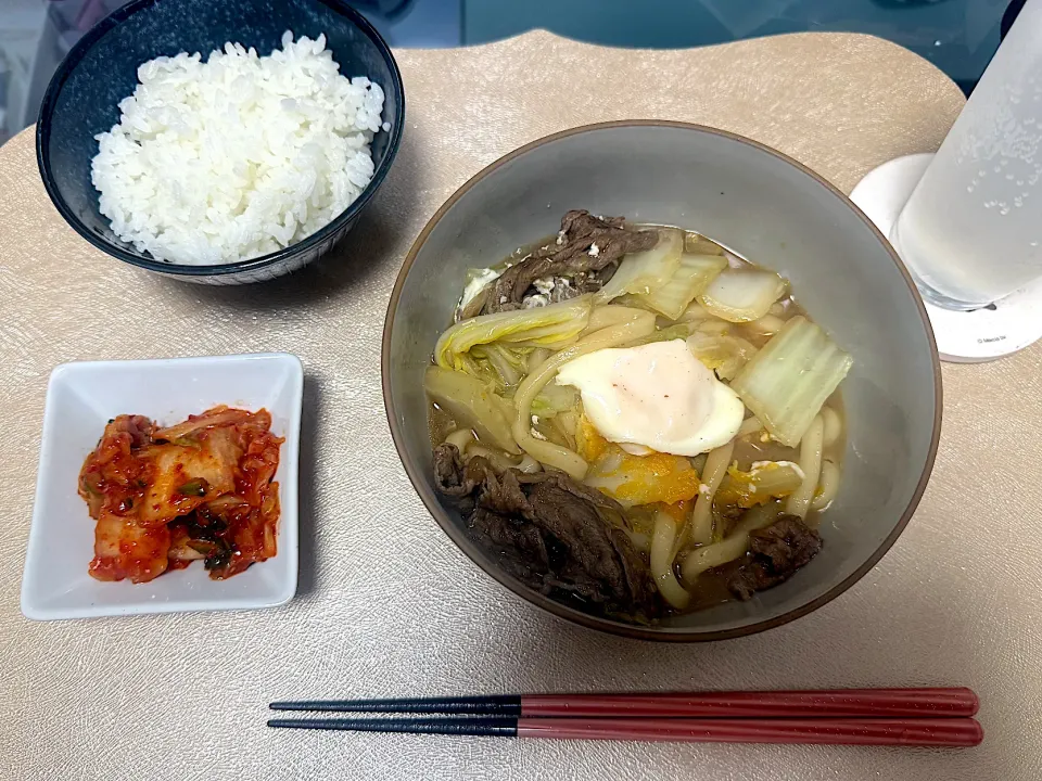 すき焼き煮込みうどん🍲|S h i z🦋さん