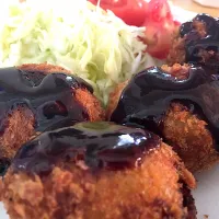 コロッケです☀️|うしですさん