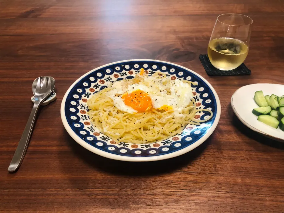 貧乏人のスパゲッティ（ひとり飯）|タロッカ主夫見習いさん