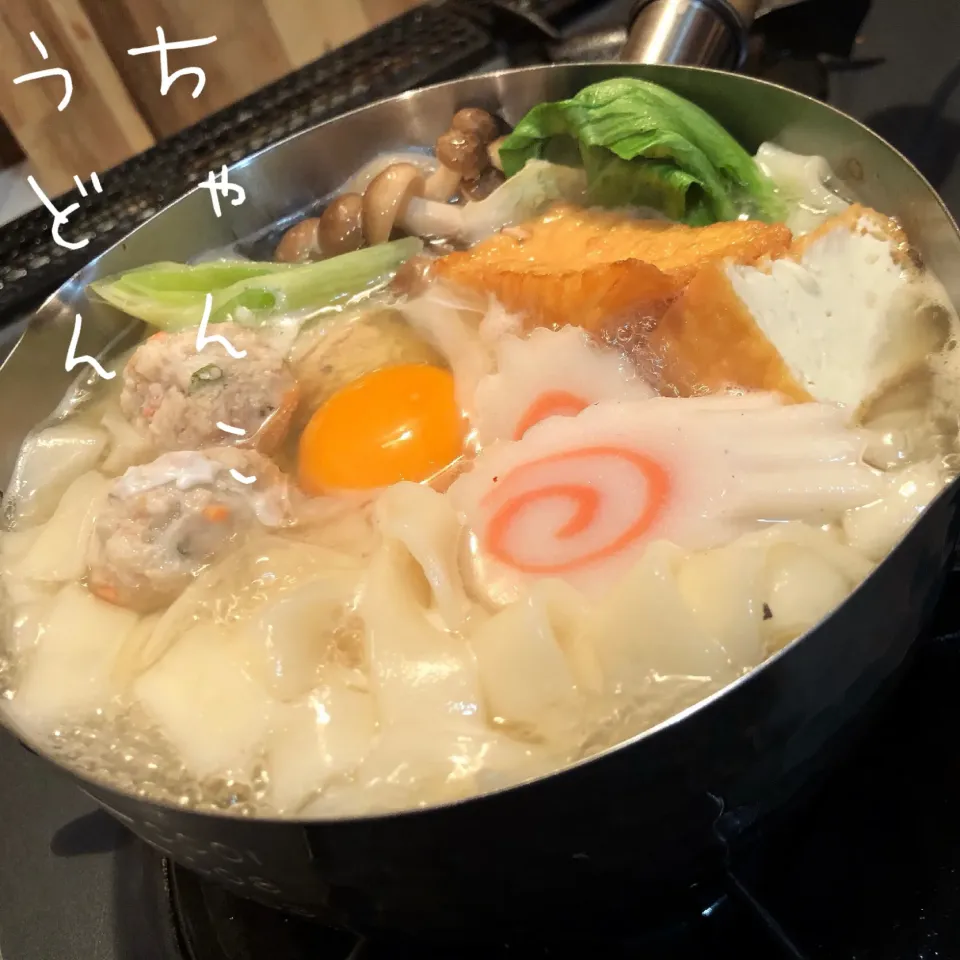 アズフラ部屋のちゃんこうどん|アズフラさん