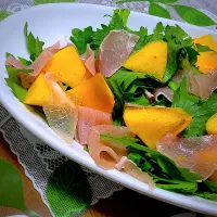 柿と生ハムのサラダ|Yuko Kobayashiさん
