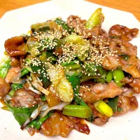 豚のしょうが焼き|りりかよさん