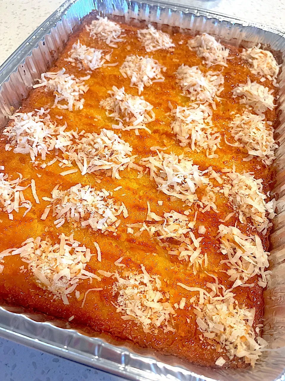 Cassava cake with coconut flakes|🌺IAnneさん