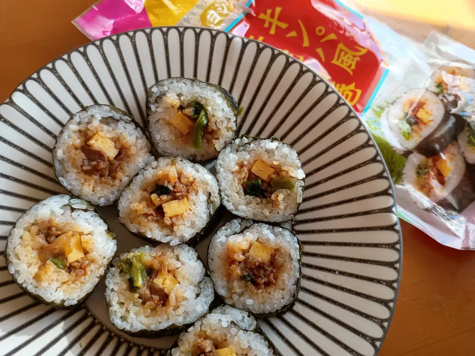 市販の冷凍キンパ|ゆずさん