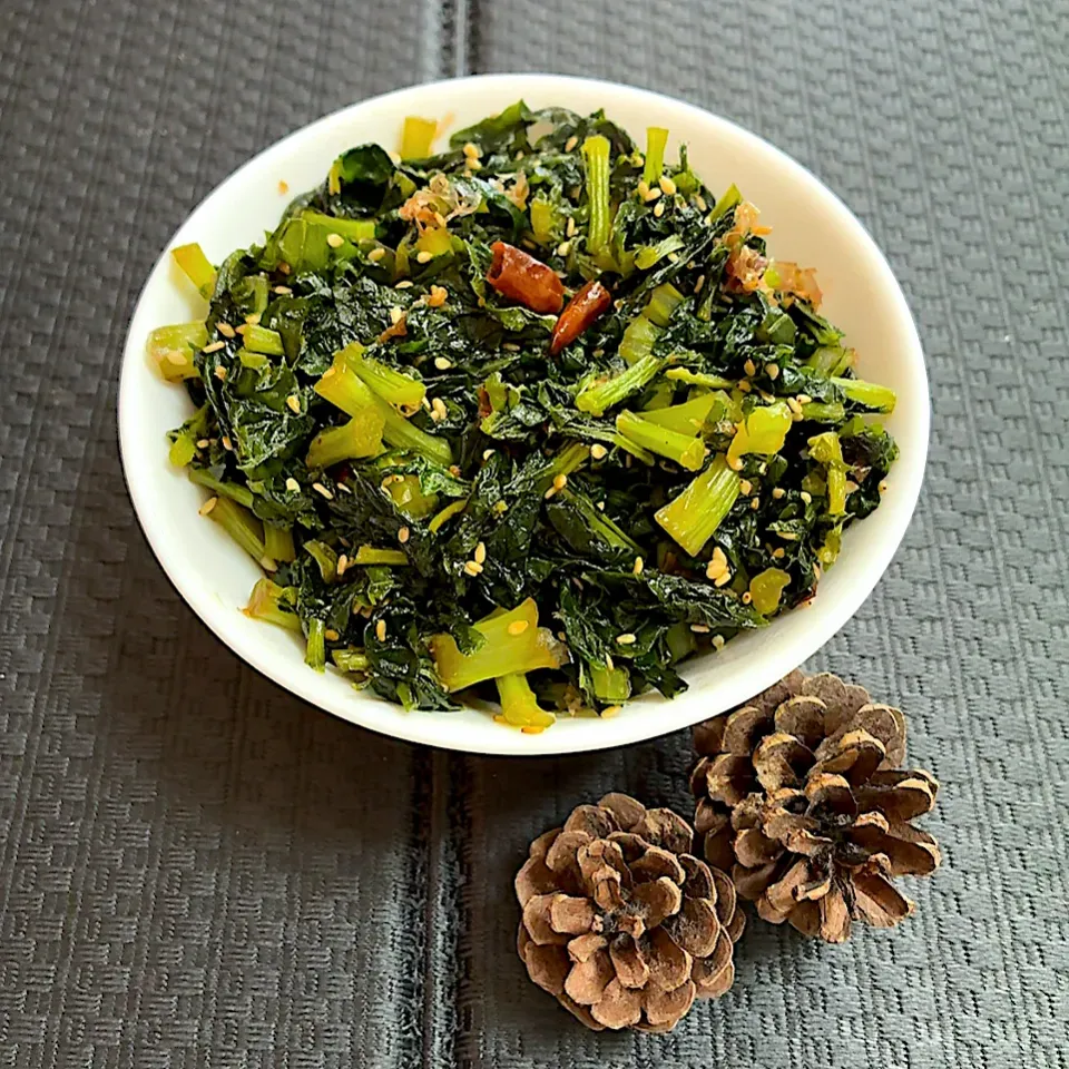 大根の葉っぱ甘辛煮|akkoさん