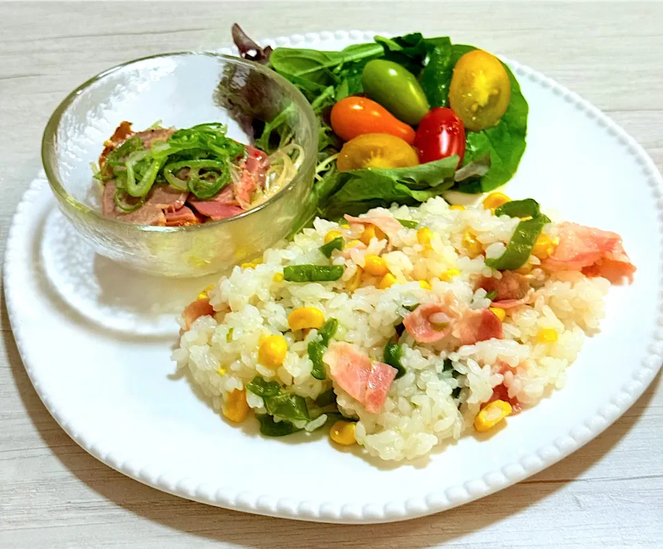 おばあちゃんに教わったの3色ピラフ|tap.rinさん