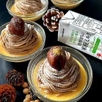 モンブランプリン ~米糀ミルク