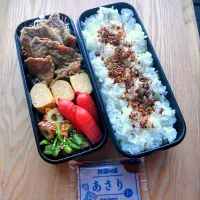 豚の生姜焼き弁当|みわさん